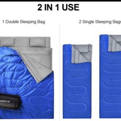 2 Person Sleeping Bag 