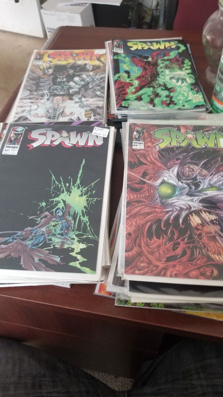 Spawn comics issue 1-60