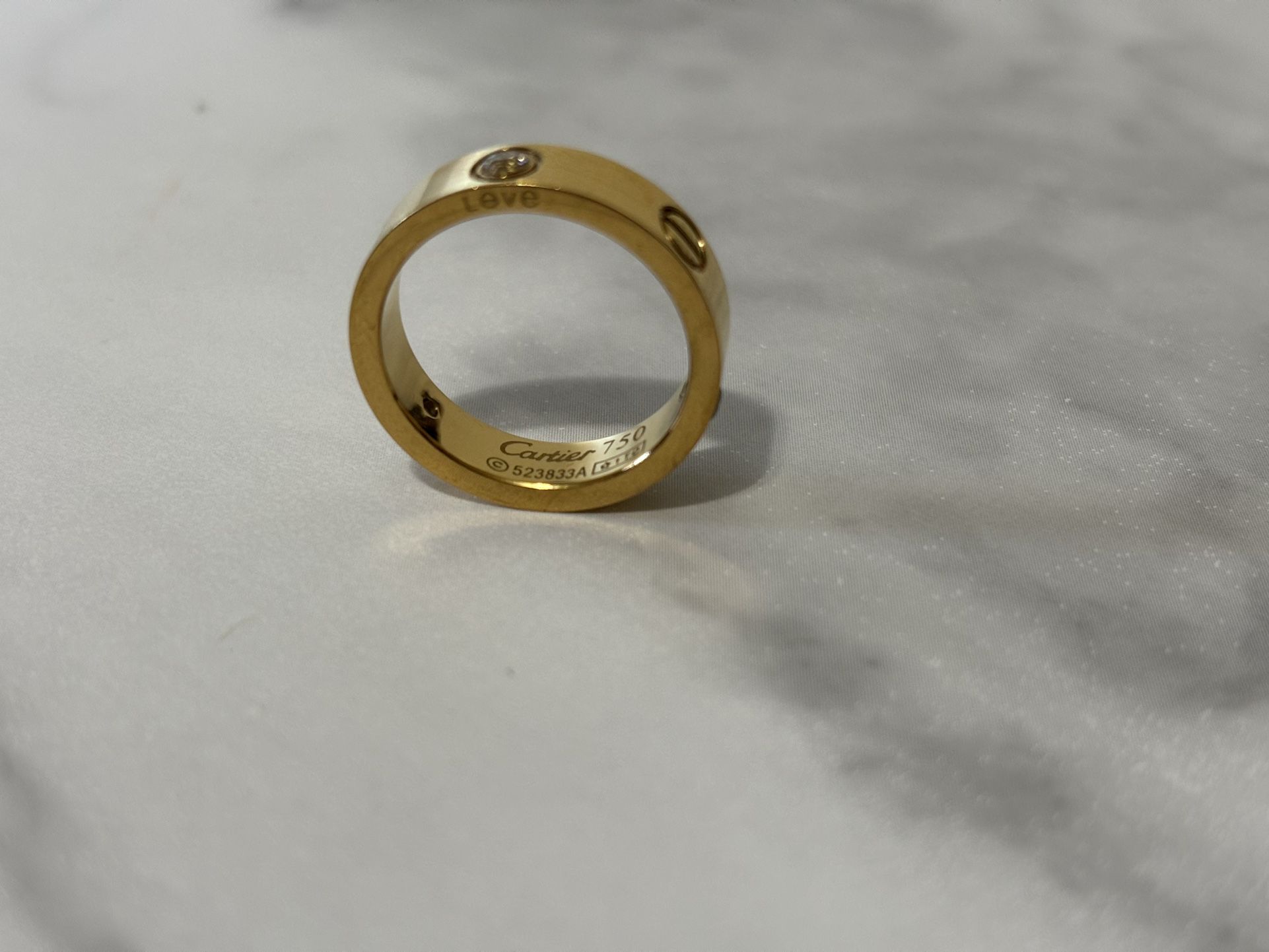 LOVE WEDDING BAND, 1 Cartier Ring 