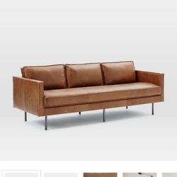 Axel Leather Sofa (89")