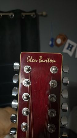 Glen Burton 12 string acoustic guitar electric