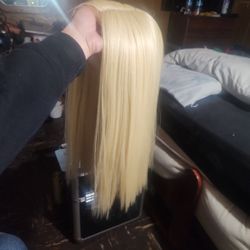 Blonde V Cut Wig