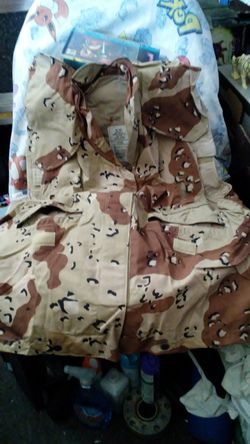 Vintage camo vest