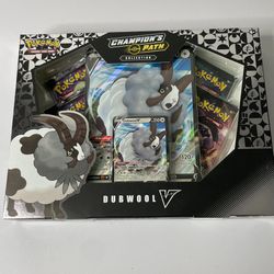Pokemon Dubwool Champions Path V box 