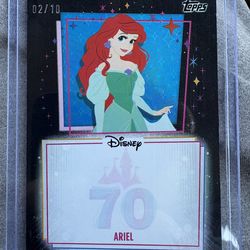 Ariel Topps /10 Magical Autograph Opportunity Black Parallel