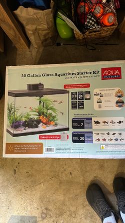 20 gallon aquarium starter kit nib
