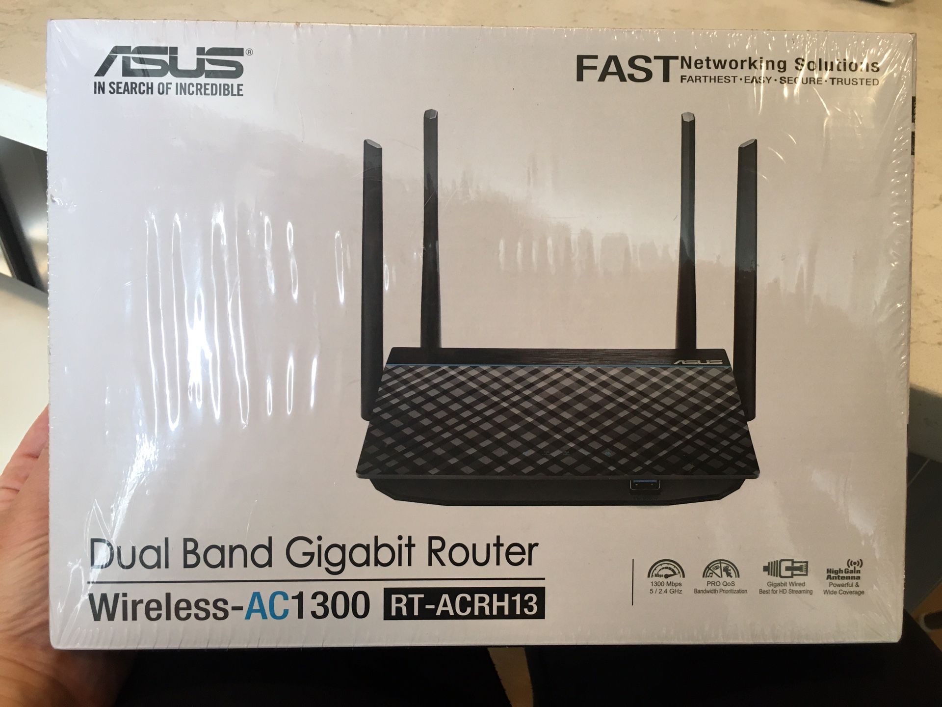 ASUS AC 1300 Wireless Router, Dual Band Gigabit Router