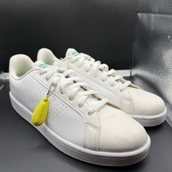 Size 14 - Adidas Cloudfoam Advantage Clean Footwear White