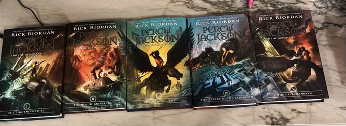 WHOLE Percy Jackson Series