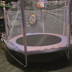  Trampoline for Kids, 5ft Toddler. Trampoline Indoor Outdoor 