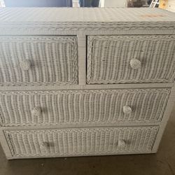 Wicker Dresser 