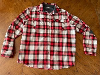 Like New Under Armour Cold Gear Flannel with Elbow Patches - Size Loose - XL