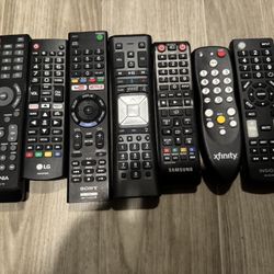 Tv Remotes As Is 5$ Each