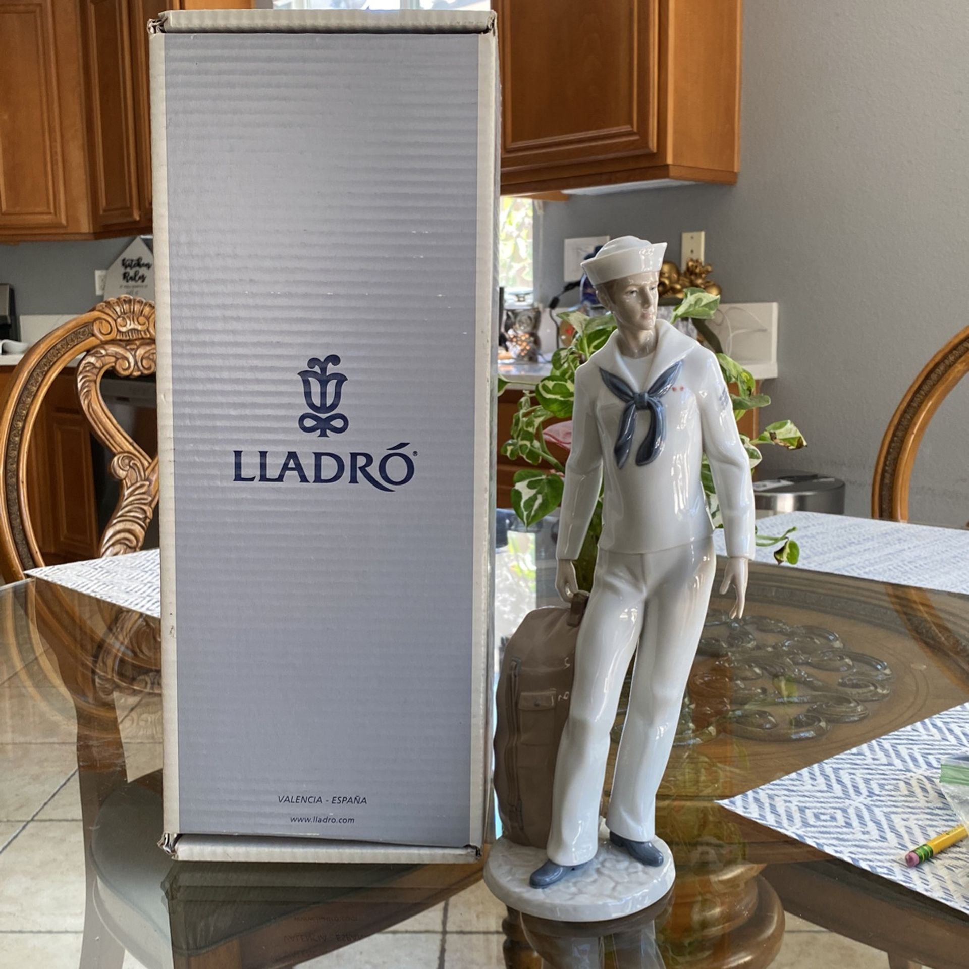 Lladro Navy Figurine W/ Box