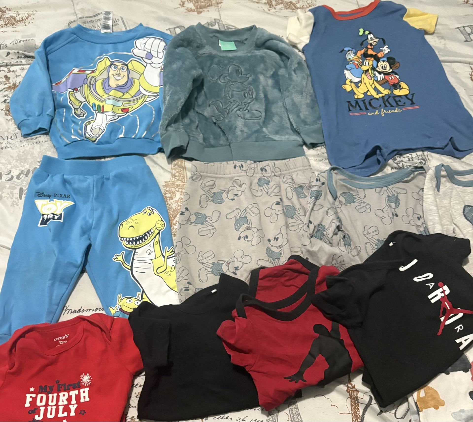 Baby Boy Clothes Size 12 Months Lot