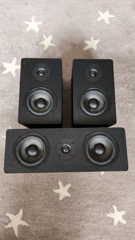 Micca MB42X Bookshelf Speakers
And Center Channel