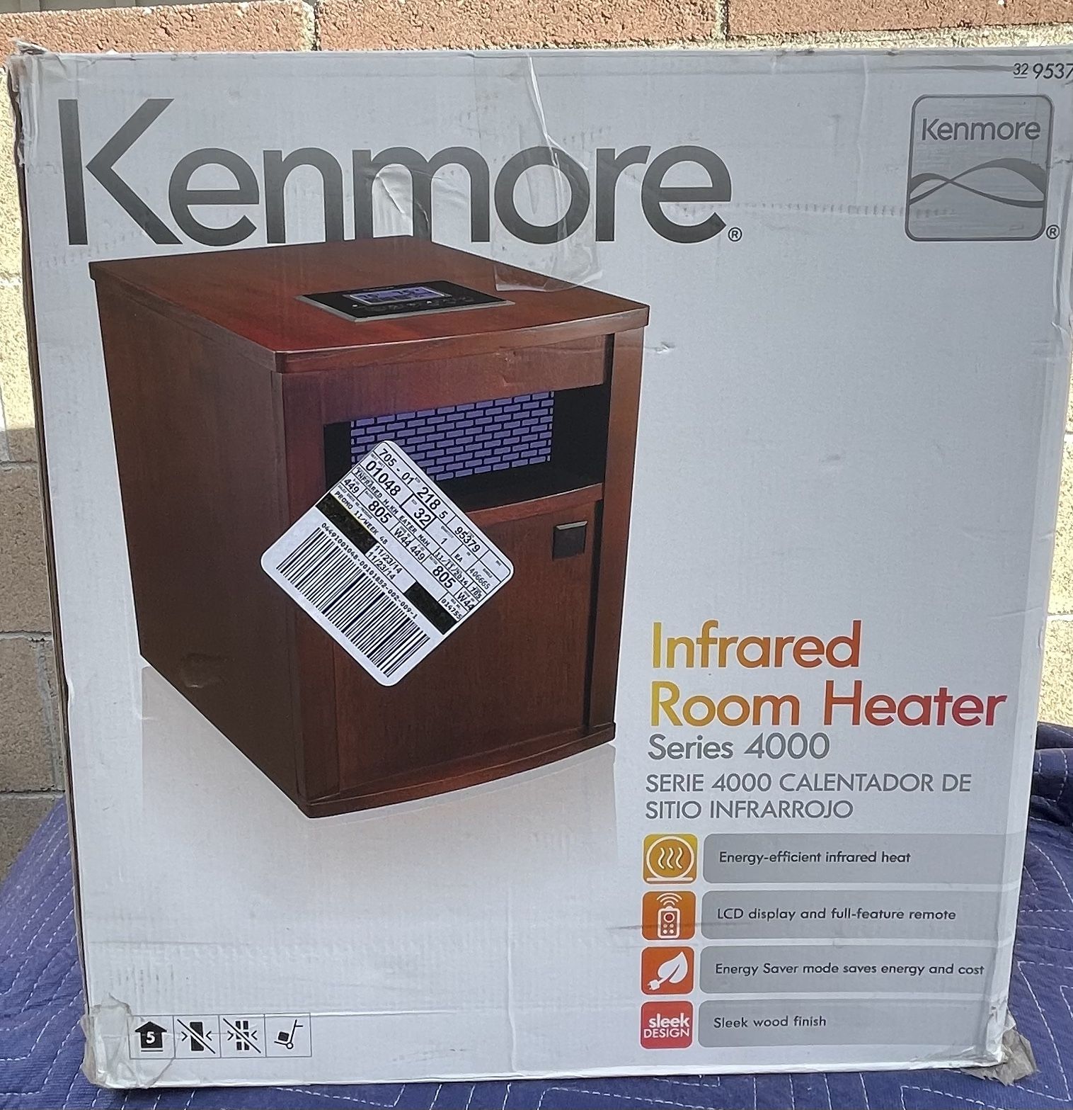 Kenmore Infrared Room Heater Series 4000