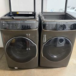 Samsung STEAM DOUBLE WASHER AND STEAM DOUBLE DRYER FLEX 💯 