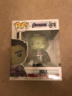 Funko pop marvel avengers endgame 6 inch hulk
