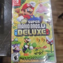 NINTENDO SWITCH SUPER MARIO BROS U DELUXE BRAND NEW FACTORY SEALED 