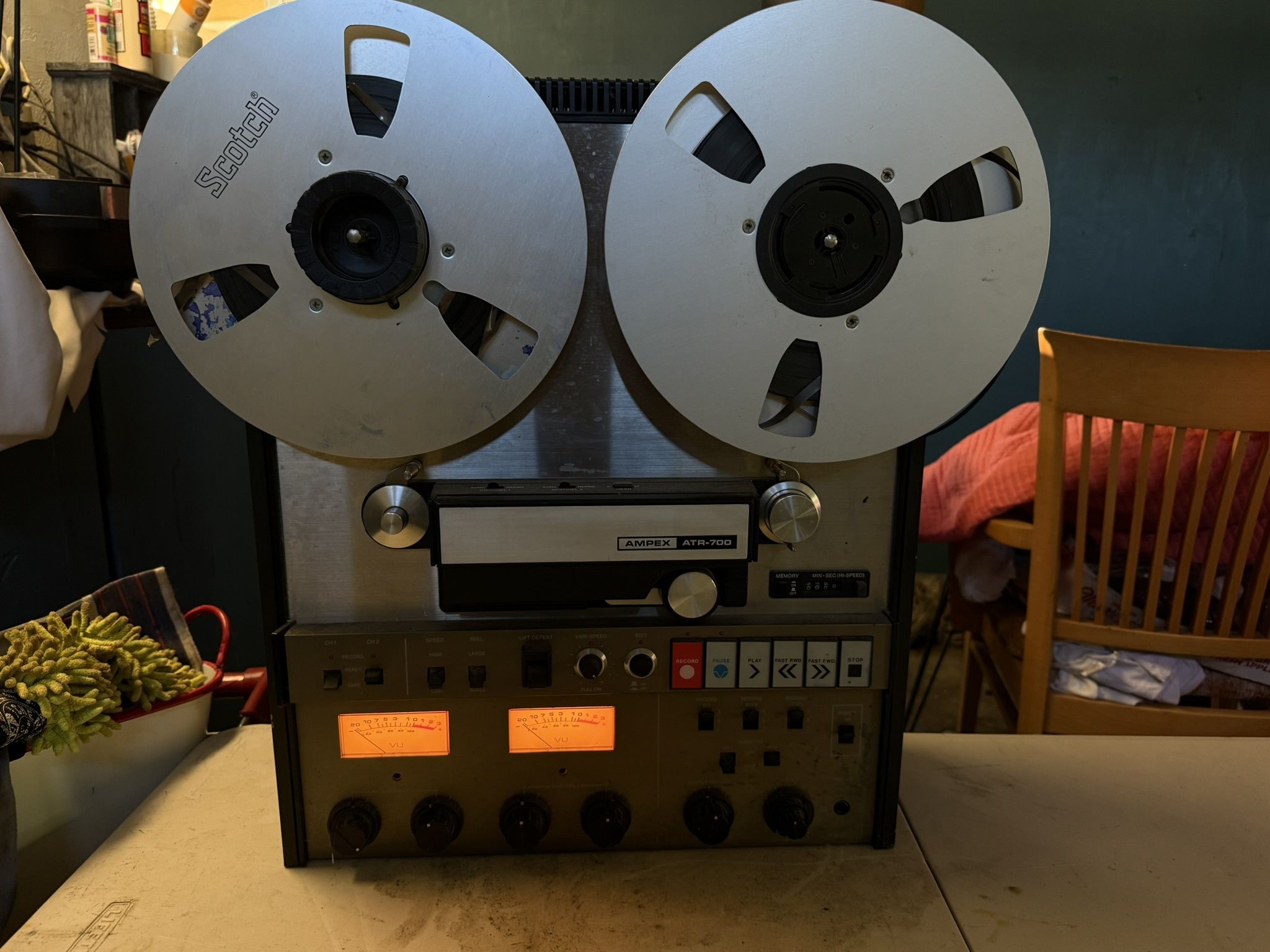 Vintage Pro Audio- Ampex ATR-700 Reel-to-Reel Tape Recorder