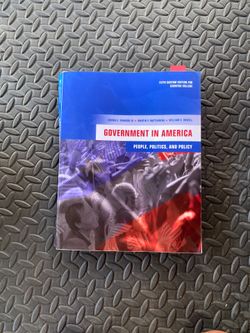 Government in America college book
