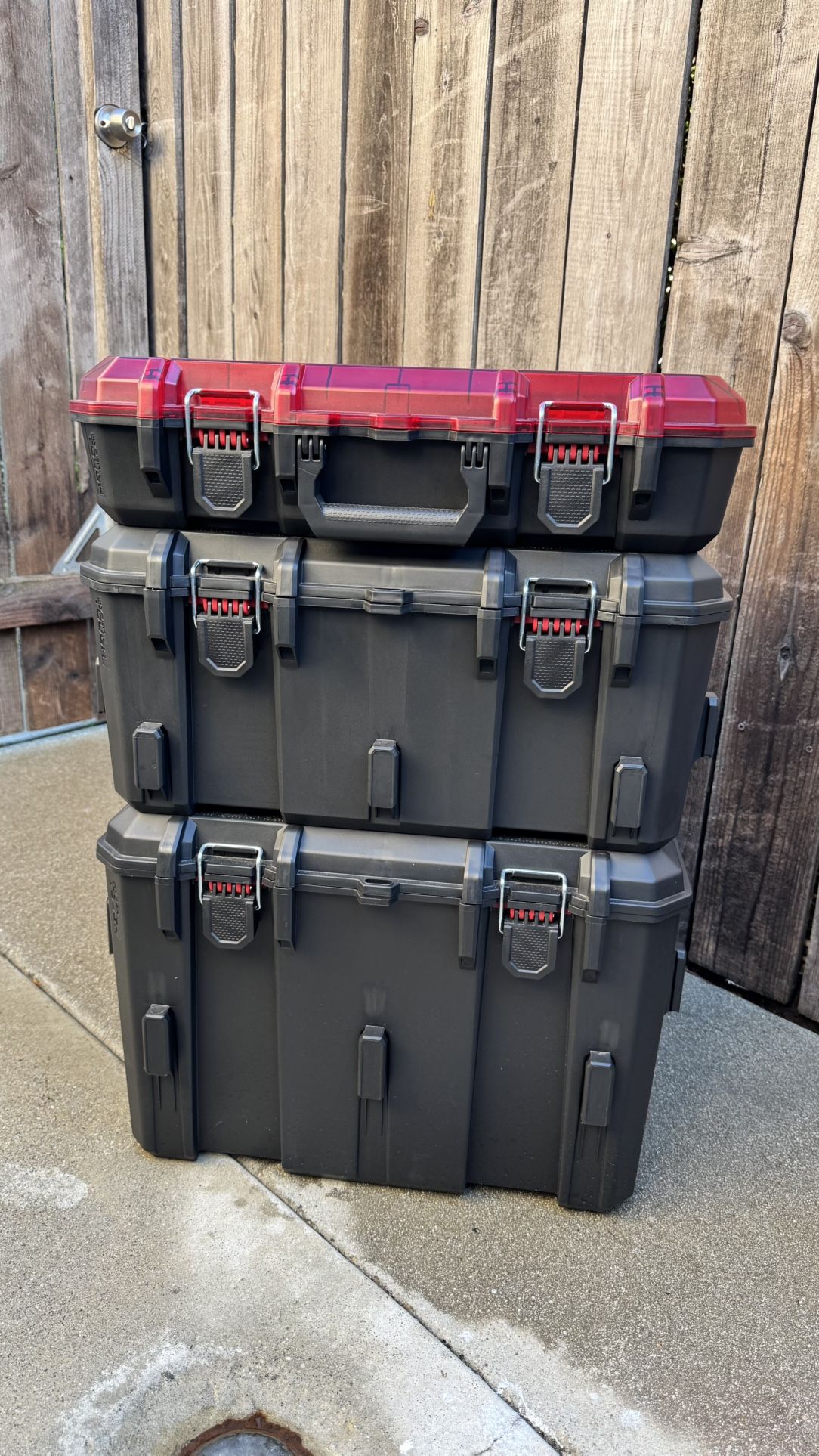Hyper Tough Stackable Tool Box