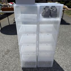 Drop Front Shoe Boxes 