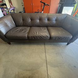 Leather Couch 