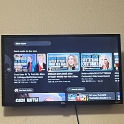 Tv, Wall Mount, And Remote Included