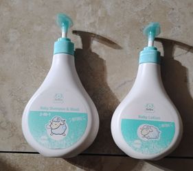 Shampoo and Body Lotion for babies