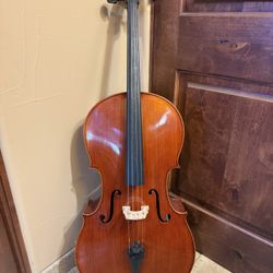 Cello Classical Instrument Robertson and Sons Full Size 