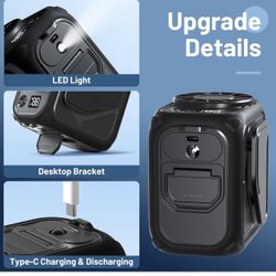 Portable clip on fan