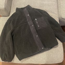 Black Sherpa Jacket 