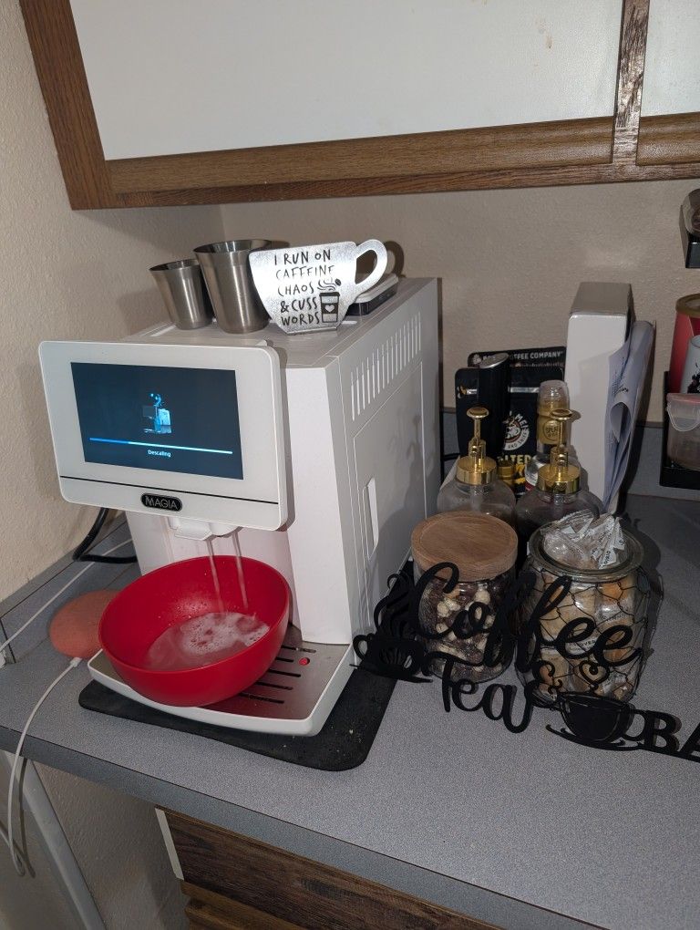 Super Automatic Espresso Machine And Extras