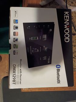 Kenwood DMX129BT Monitor with Receiver