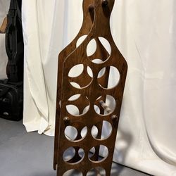 Wooden Wine Rack - Vintage