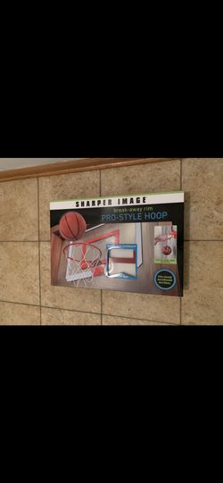 New Sharper Image Basketball Hoop 
