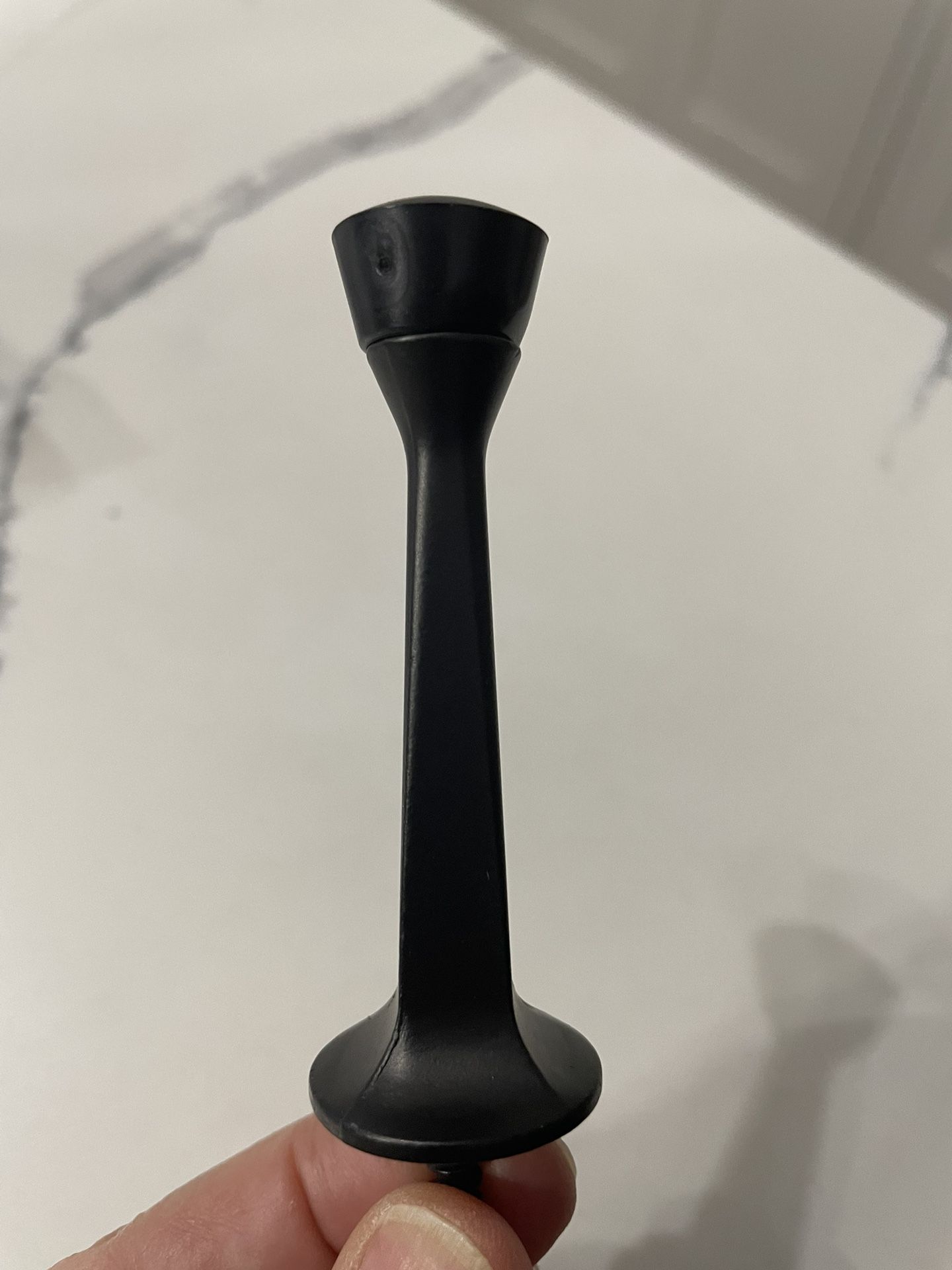 4 New Black Door Stops