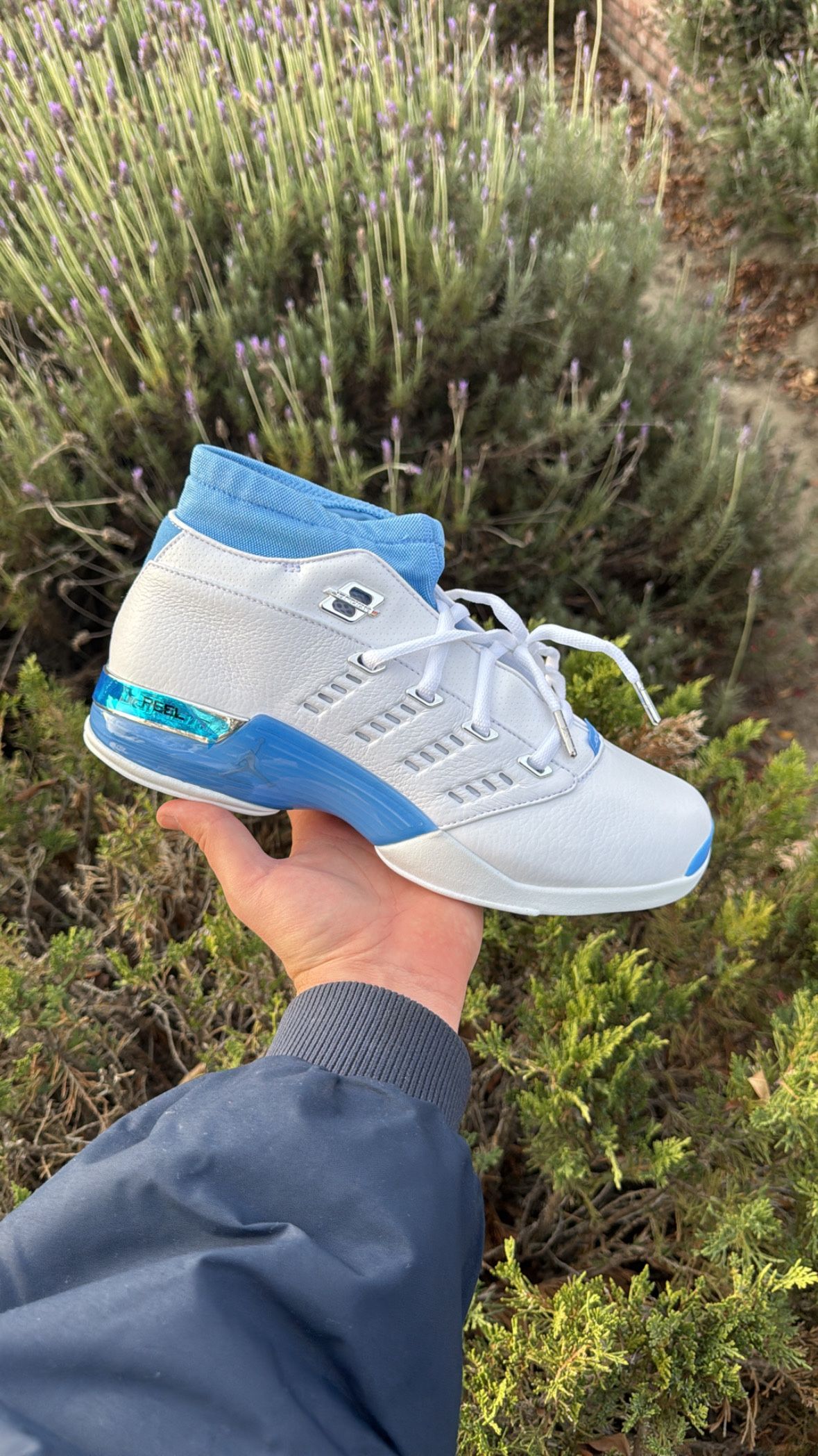 Jordan 17 University Blue Size 9.5 Men Brand New 