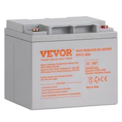 572* Rechargeable AGM Marine Battery, 12V 40AH, with 400A Discharge Current, Ideal for Mobility Scooters, Electric Wheelchairs, Go-Karts, and e-Bikes