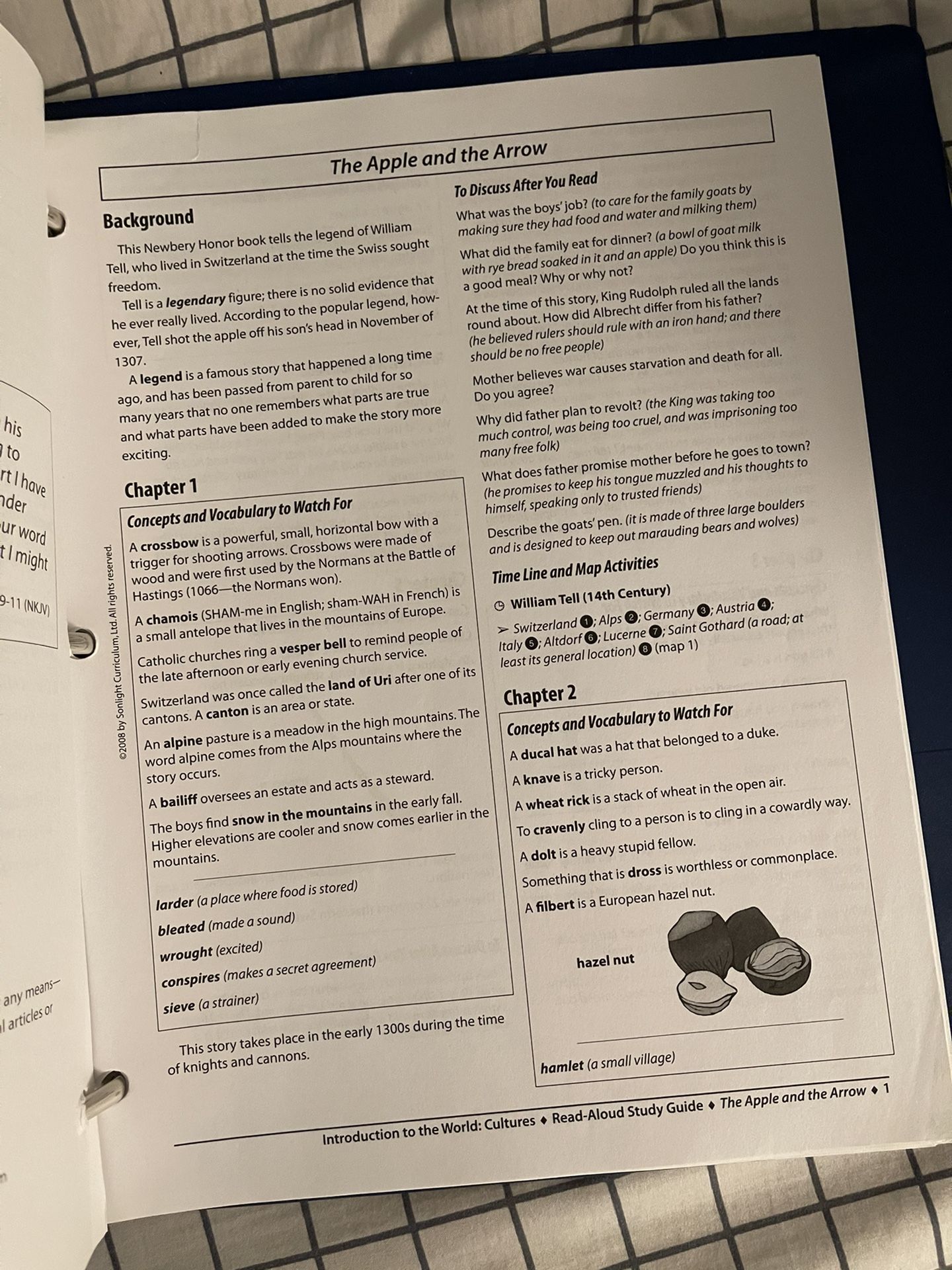 Sonlight Level A - Intro To The World: Cultures (2008 Edition)