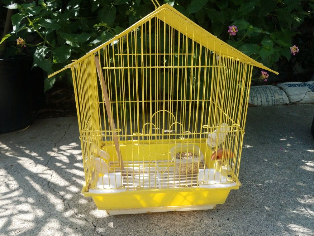 Used birdcage