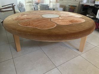 Huge Sitting Table with Velvet Cushion