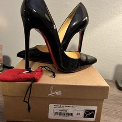 Christian Louboutin Pigalle 120 Patent Calf Size39
