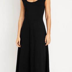 Old Navy Fit & Flare Midi Dress