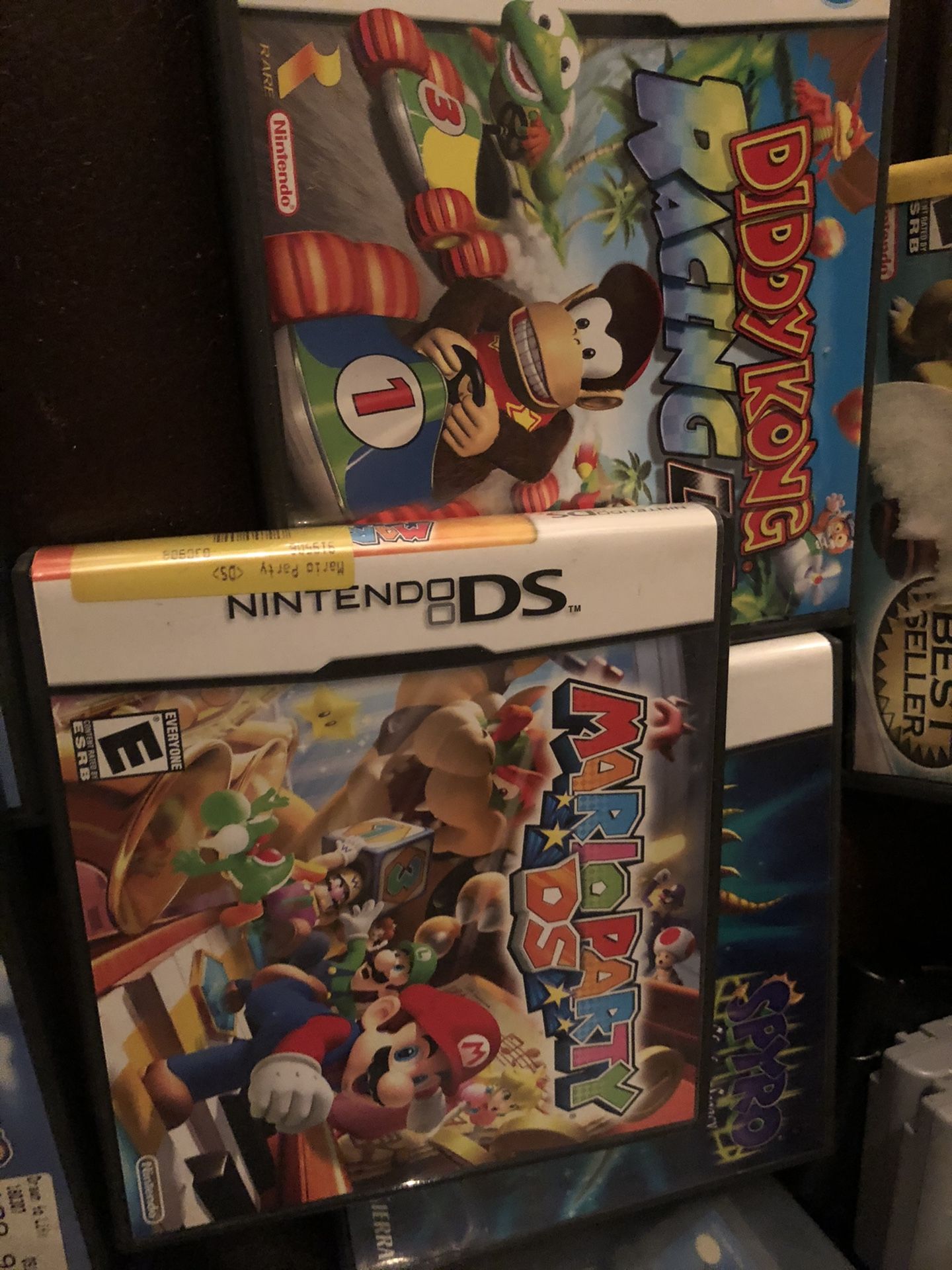 Diddy Kong Mario Party Ds Spyro Nintendo Ds