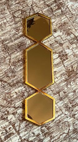 Hemispheres Small Decor Mirror
