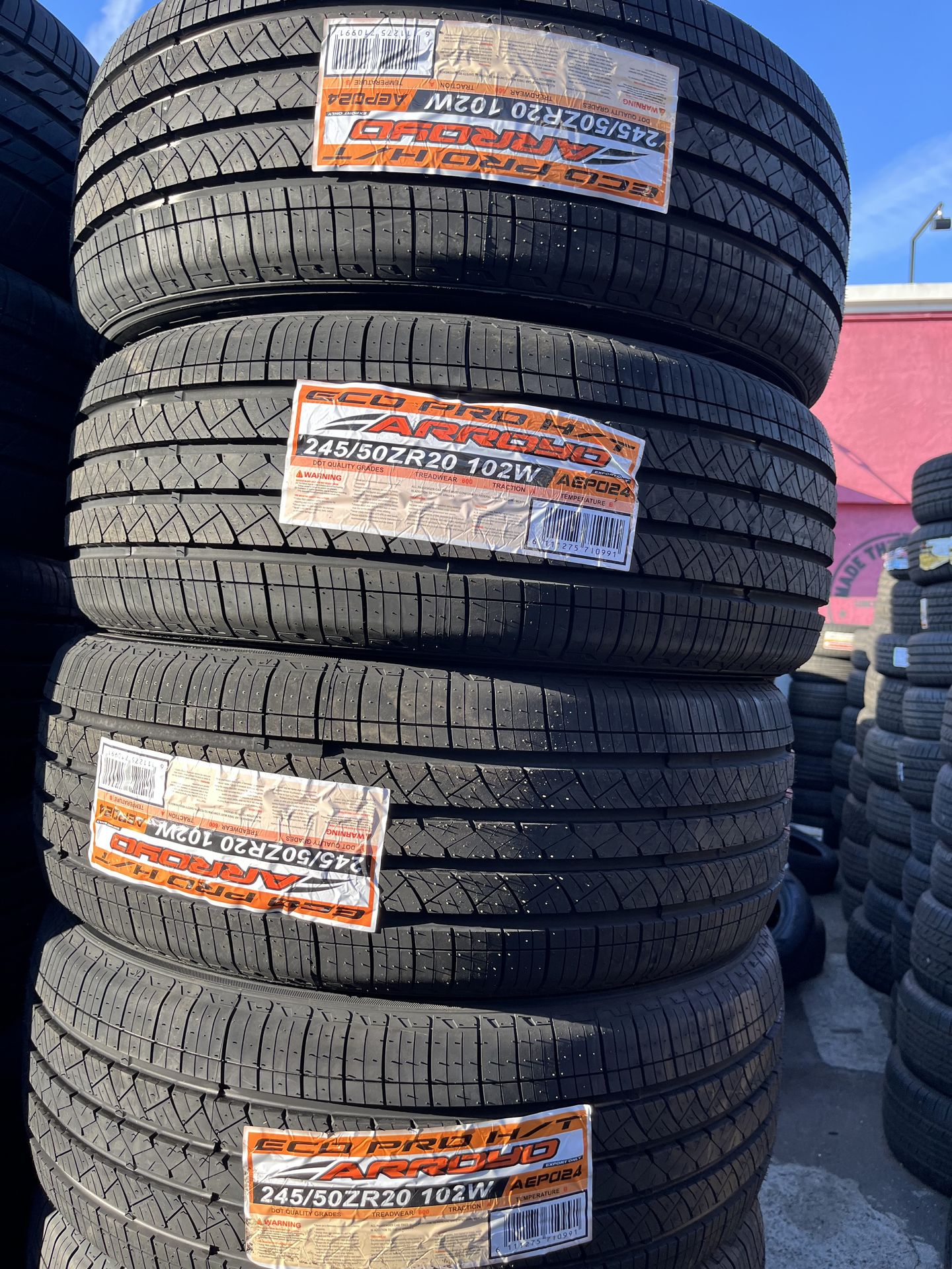 Vendo 245/50/R20 !nuevas instaladas y balanceadas garantizadas