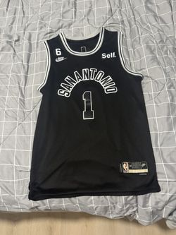 Men’s M Victor Wemby Spurs Jersey